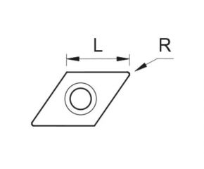 MẢNH DAO TIỆN SERIES DCGT0702005FN-X17 APPLITEC ISO-LINE