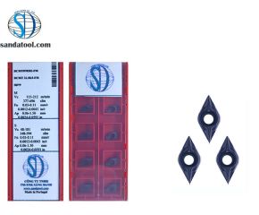 MẢNH DAO TIỆN SANDATOOL DCMT070202-FM (SD79)