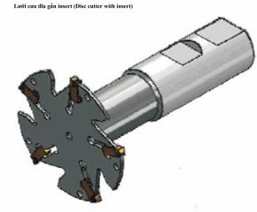 Dao phay đĩa gắn insert