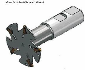 Lưỡi cưa đĩa gắn insert