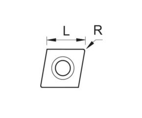 MẢNH DAO TIỆN SERIES CCGT09T301FN-X8 APPLITEC ISO-LINE