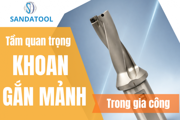 khoan gắn mảnh sandatool