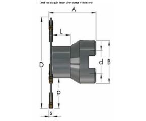 Lưỡi cưa đĩa gắn insert
