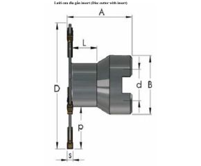 Dao phay đĩa gắn insert