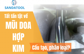 Mũi doa hợp kim là gì