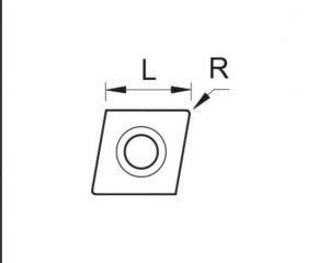 MẢNH DAO TIỆN SERIES CCMT09TT304EN-MF APPLITEC ISO-LINE
