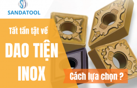 dao tiện inox
